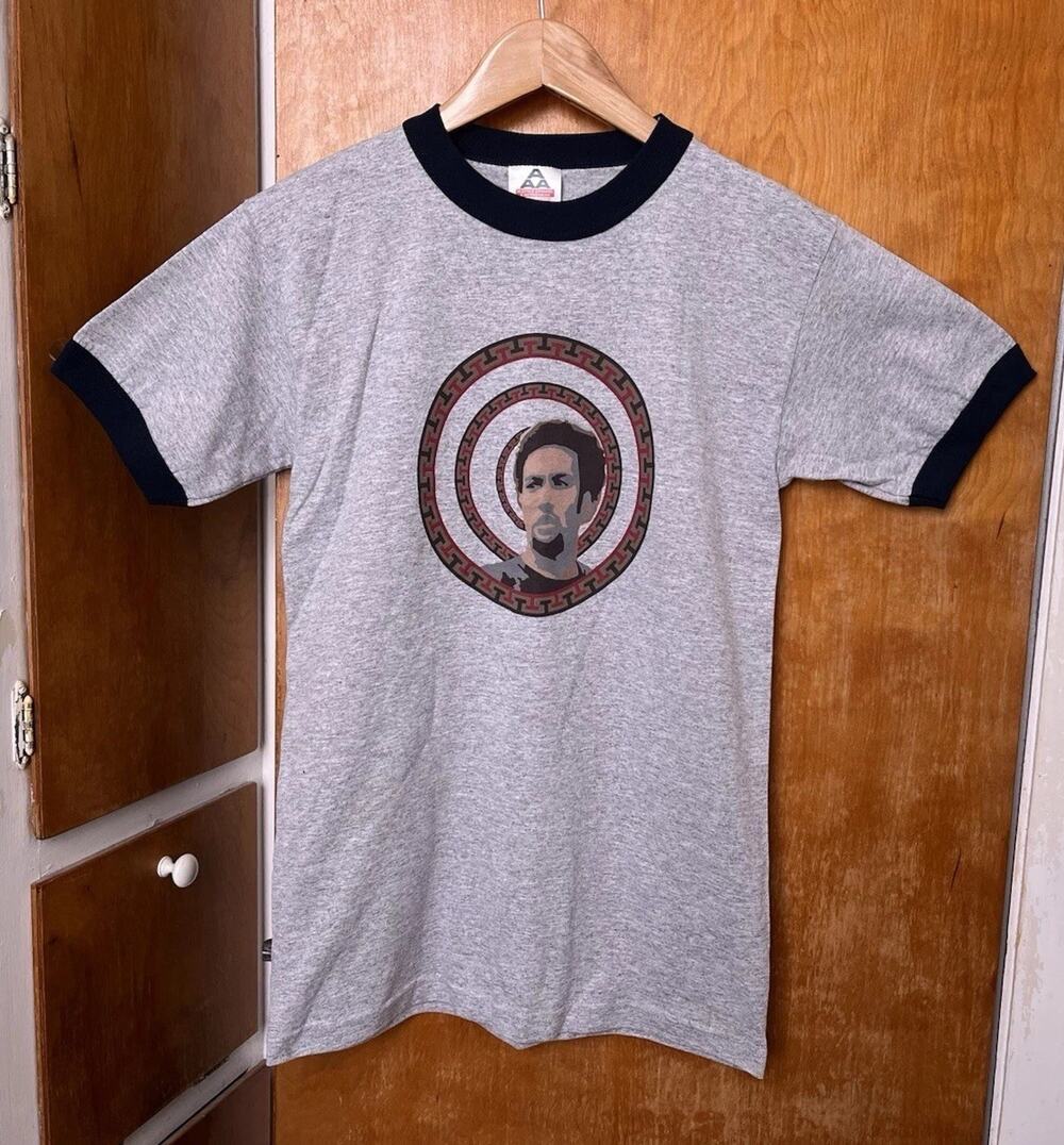 Vintage 90s Ben Harper And The Innocent Criminals Ringer T Shirt Diamonds Sz S
